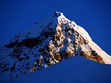 43 Nyanang Ri Closeup At Sunrise From Shishapangma Southwest Advanced Base Camp